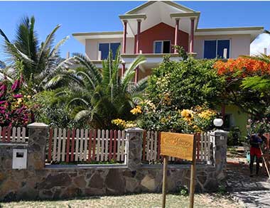 Voyages Rodrigues, location de chambres au Kafé Marron