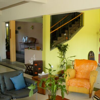 Escalier acces aux chambres