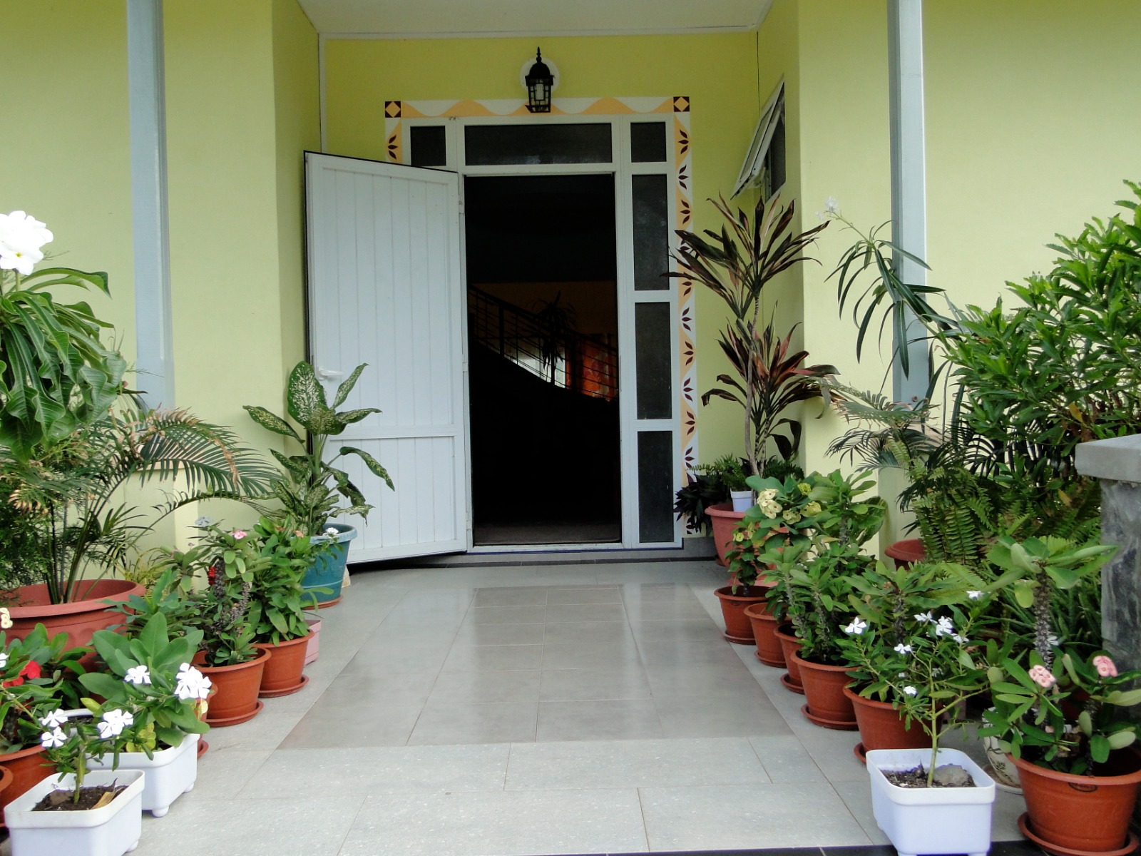 Entrée de la maison