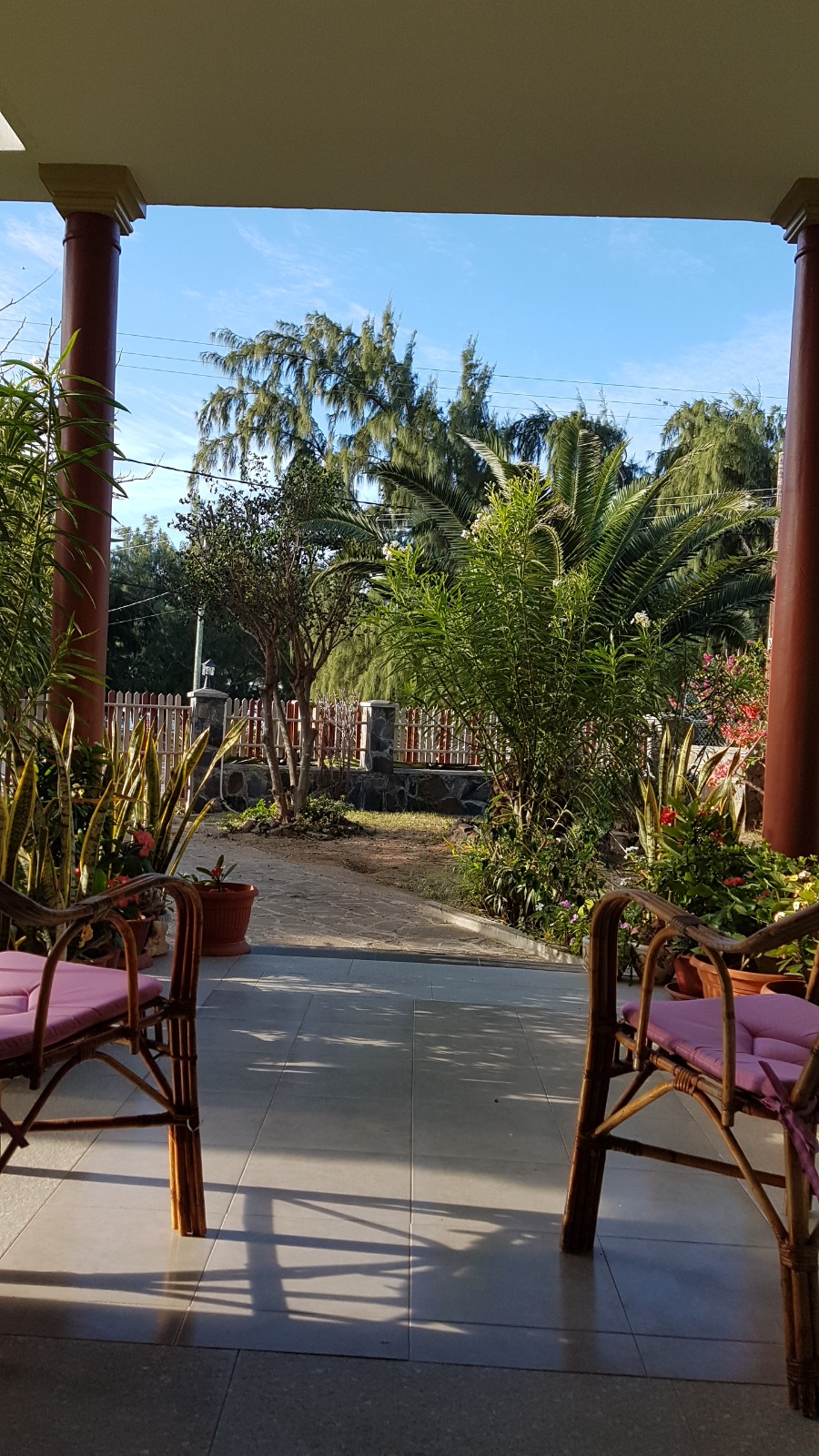 Photo of the garden side