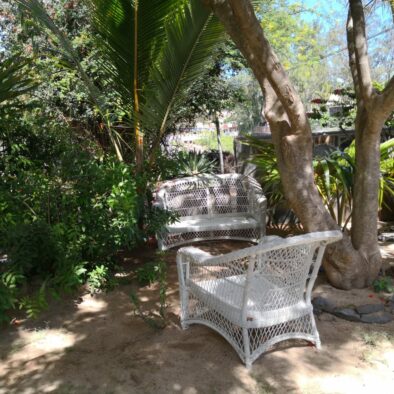 Espace détente jardin