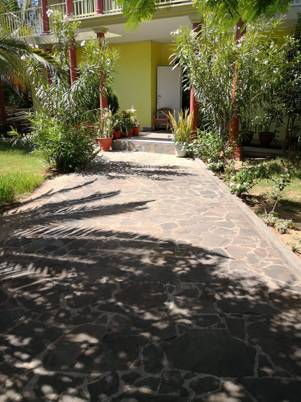 View of the entrance
