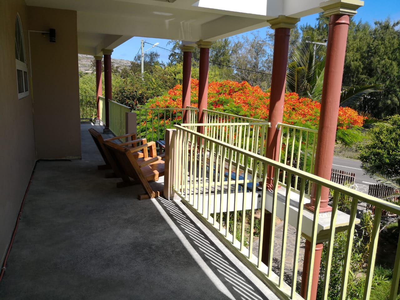 Stunning terrace view